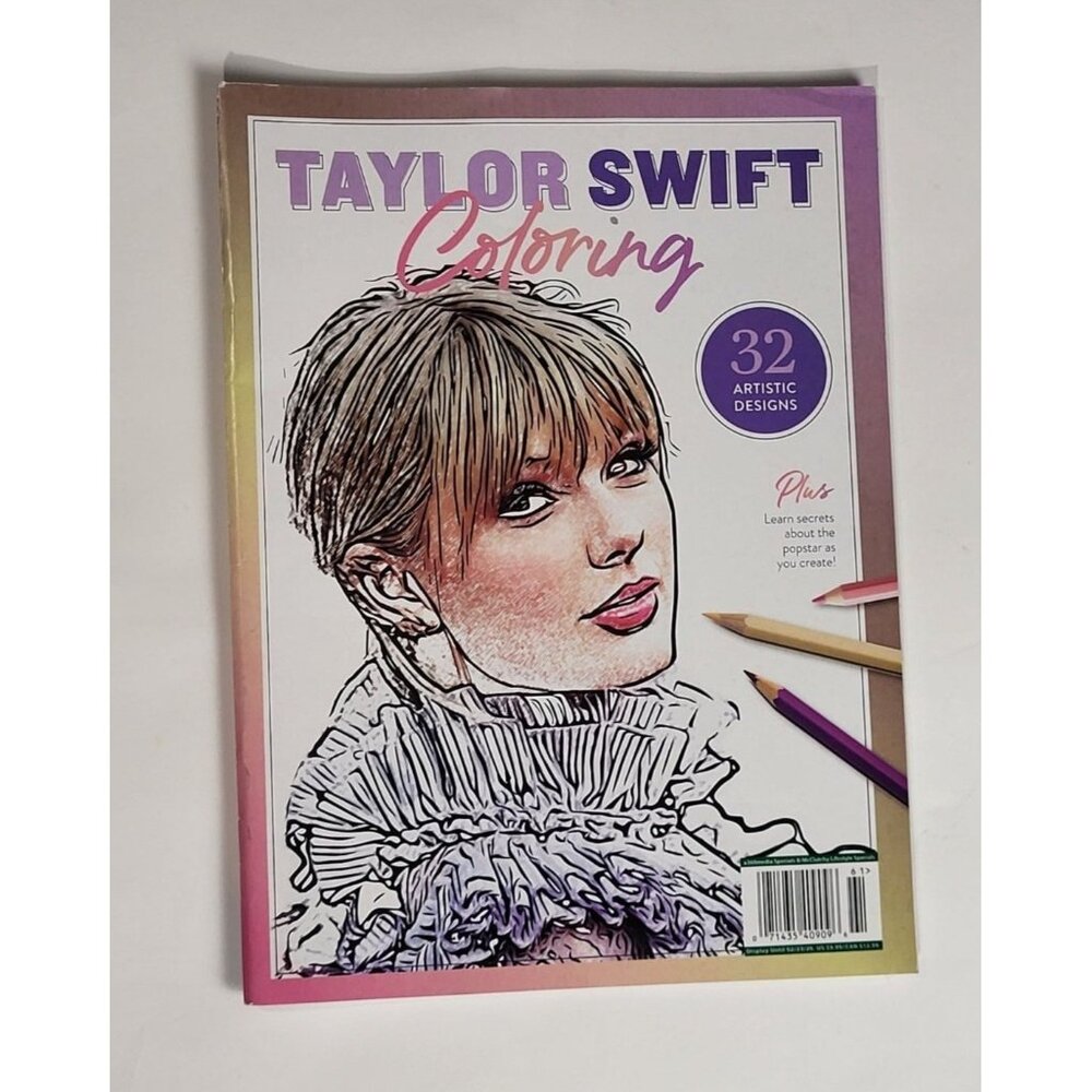 Taylor Swift Coloring Book - NEW
